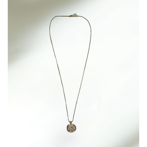 Solitaire Pendant 925 Sterling Silver Plated Cubic Zirconia Necklace 18" - Picture 3 of 5